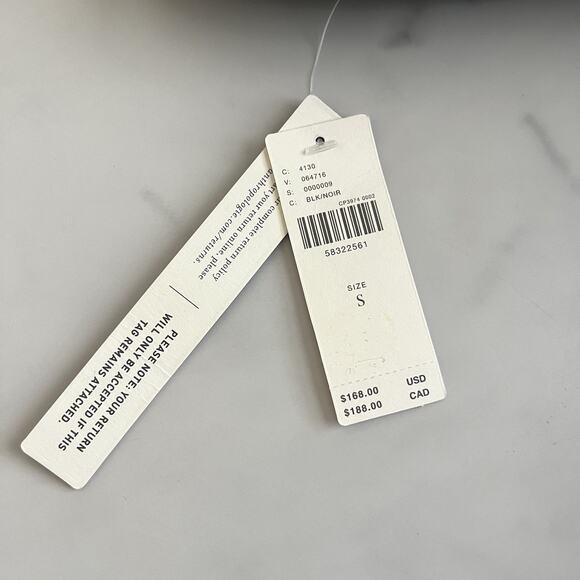 Anthropologie The Somerset Maxi Dress black Size S Minimalist Coastal boho chic - Picture 8 of 13